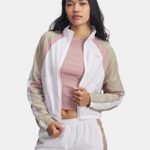 Under Armour Women’s Icon Crinkle Track Casual Jacket Sz. L NWT